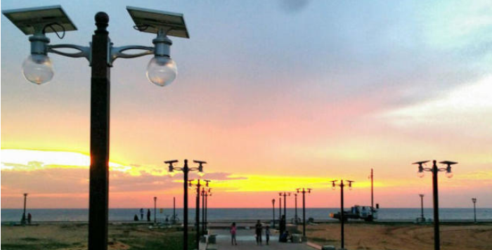 太陽(yáng)能路燈為什么要用LED燈?